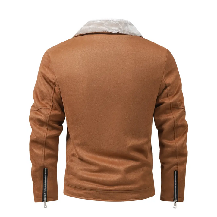 Renato | Veste d'hiver en cuir Zayn