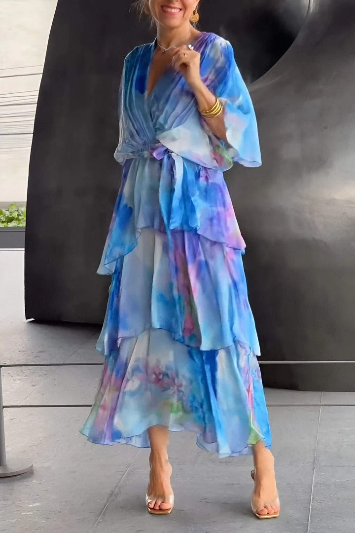 Diana | Superbe robe décolletée en V