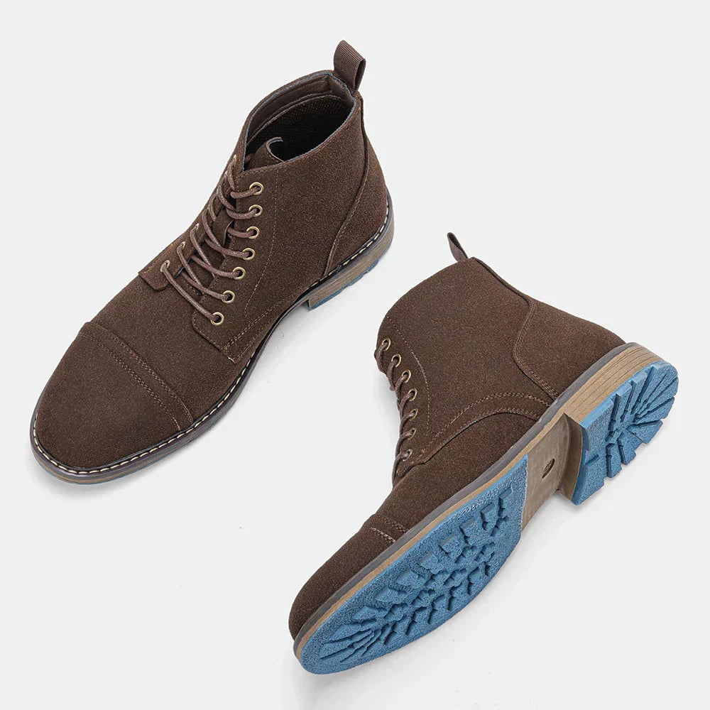Keith | Bottes Derby Vintage avec Tête de Semelle
