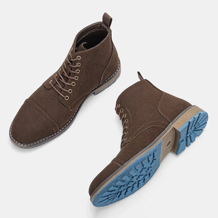 Keith | Bottes Derby Vintage avec Tête de Semelle