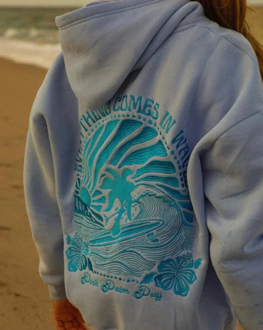 HOODIE TROPICAL MARINE